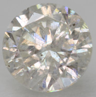 0.46 CARAT H COLOR SI3 ROUND BRILLIANT NATURAL EARTH MINED LOOSE DIAMOND FOR RING 4.88MM *360 REAL VIDEO & PICTURES
