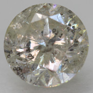 0.52 CARAT K COLOR ROUND BRILLIANT NATURAL EARTH MINED LOOSE DIAMOND FOR JEWELRY 4.92MM *360 REAL VIDEO & PICTURES