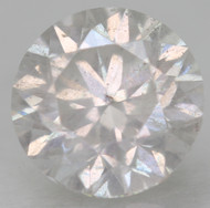 0.55 CARAT H COLOR SI2 ROUND BRILLIANT NATURAL EARTH MINED LOOSE DIAMOND FOR JEWELRY 5.11MM *360 REAL VIDEO & PICTURES