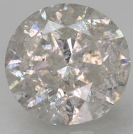 0.54 CARAT H COLOR SI3 ROUND BRILLIANT NATURAL EARTH MINED LOOSE DIAMOND FOR RING 5.06MM *360 REAL VIDEO & PICTURES
