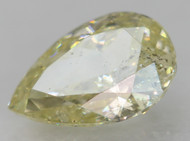 0.33 Carat L Color SI2 Pear Shape Natural Earth Mined Loose Diamond For Jewelry 5.75X3.80mm *360 REAL VIDEO & PICTURES