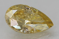 0.27 Carat Fancy Yellow SI2 Pear Shape Natural Earth Mined Loose Diamond 5.50X3.44mm *360 PROFESSIONAL VIDEO & PICTURES