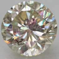 0.55 CARAT K COLOR SI3 ROUND BRILLIANT NATURAL EARTH MINED LOOSE DIAMOND FOR RING 4.94MM *360 REAL VIDEO & PICTURES