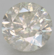 0.57 CARAT I COLOR SI2 ROUND BRILLIANT NATURAL EARTH MINED LOOSE DIAMOND FOR JEWELRY 5.17MM *360 REAL VIDEO & PICTURES