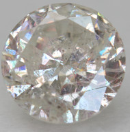 0.90 CARAT H COLOR ROUND BRILLIANT NATURAL EARTH MINED LOOSE DIAMOND FOR JEWELRY 6.46MM *360 REAL VIDEO & PICTURES