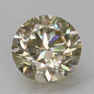 0.48 CARAT FANCY YELLOW VVS1 ROUND BRILLIANT NATURAL EARTH MINED LOOSE DIAMOND FOR RING 4.78MM *360 VIDEO & PICTURES