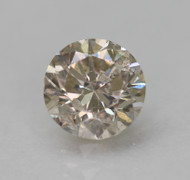 0.34 Carat Top Top Light Brown Round Brilliant Natural Earth Mined Loose Diamond 4.4mm *360 REAL VIDEO & PICTURES