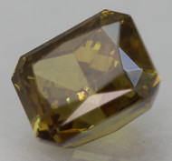 0.51 Carat Brown Yellow SI2 Radiant Natural Earth Mined Loose Diamond 4.54X3.74mm *360 PROFESSIONAL VIDEO & PICTURES