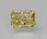 0.31 Carat Fancy Yellow SI1 Radiant Natural Earth Mined Loose Diamond 4.20X3.23mm *360 PROFESSIONAL VIDEO & PICTURES