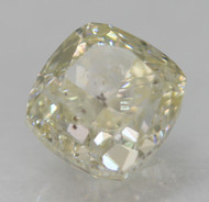 0.42 Carat I Color SI2 Cushion Natural Earth Mined Loose Diamond For Jewelry 3.96X3.84mm *360 REAL VIDEO & PICTURES