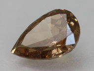 0.42 CARAT YELLOW BROWN VVS2 PEAR SHAPE NATURAL EARTH MINED LOOSE DIAMOND 5.90X4.14MM *360 PROFESSIONAL VIDEO & PICTURES