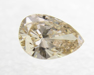 0.15 Carat Light Yellowish Brown SI2 Pear Shape Natural Earth Mined Loose Diamond 4.33X3.03mm REAL IS RARE, REAL DIAMOND