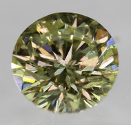 0.09 CARAT VIVID YELLOW SI1 ROUND BRILLIANT NATURAL EARTH MINED LOOSE DIAMOND 2.92MM REAL IS RARE, REAL IS A DIAMOND