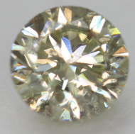 CERTIFIED 0.62 CARAT NATURAL FANCY YELLOW VS2 ROUND BRILLIANT EARTH MINED LOOSE DIAMOND 5.25MM  *360 REAL VIDEO & IMAGES