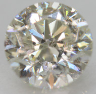 CERTIFIED 0.90 CARAT H COLOR SI1 ROUND BRILLIANT NATURAL EARTH MINED LOOSE DIAMOND FOR RING 6.05MM  *360 VIDEO & IMAGES