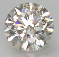CERTIFIED 0.62 CARAT H COLOR VS2 ROUND BRILLIANT NATURAL EARTH MINED LOOSE DIAMOND FOR RING 5.35MM  *360 VIDEO & IMAGES