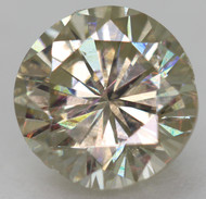 CERTIFIED 1.20 CARAT FANCY YELLOWISH GREEN VS2 ROUND BRILLIANT EARTH MINED LOOSE DIAMOND 6.52MM  *360 VIDEO & IMAGES