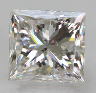 Certified 0.55 Carat D Color SI2 Princess Natural Earth Mined Loose Diamond For Ring 4.61x4.36mm  *360 VIDEO & IMAGES