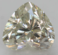Certified 0.52 Carat H Color SI1 Heart Natural Earth Mined Loose Diamond For Ring 5.37x4.91mm  *360 REAL VIDEO & IMAGES