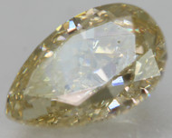 CERTIFIED 1.02 CARAT NATURAL FANCY YELLOW VVS2 PEAR EARTH MINED LOOSE DIAMOND 7.68X4.98MM  *360 REAL VIDEO & IMAGES