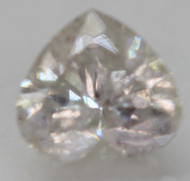 CERTIFIED 0.50 CARAT F COLOR SI2 HEART NATURAL EARTH MINED LOOSE DIAMOND FOR RING 5.39X4.95MM  *360 REAL VIDEO & IMAGES
