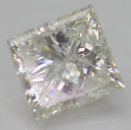 CERTIFIED 2.00 CARAT F COLOR SI2 PRINCESS NATURAL EARTH MINED LOOSE DIAMOND FOR RING 7.3X6.91MM  *360 VIDEO & IMAGES
