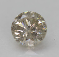 0.68 Carat Top Top Light Brown Round Brilliant Natural EARTH MINED Loose Diamond 5.39mm *360 REAL VIDEO & PICTURES