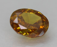 0.35 CARAT INTENSE ORANGE VS1 OVAL NATURAL EARTH MINED LOOSE DIAMOND 4.93X3.73MM *360 PROFESSIONAL VIDEO & PICTURES