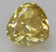 0.29 CARAT VIVID YELLOW SI2 PEAR SHAPE NATURAL EARTH MINED LOOSE DIAMOND 4.25X3.95MM *360 PROFESSIONAL VIDEO & PICTURES