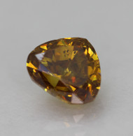 0.38 CARAT YELLOW BROWN SI2 PEAR SHAPE NATURAL EARTH MINED LOOSE DIAMOND 4.72X4.02MM *360 PROFESSIONAL VIDEO & PICTURES