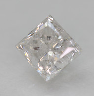 0.45 CARAT E COLOR SI3 PRINCESS NATURAL EARTH MINED LOOSE DIAMOND FOR JEWLERY 4.02X3.79MM *360 REAL VIDEO & PICTURES