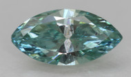 0.37 CARAT BLUE GREEN SI1 MARQUISE NATURAL EARTH MINED LOOSE DIAMOND 7.38X3.79MM *360 PROFESSIONAL VIDEO & PICTURES