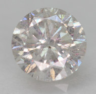 0.41 CARAT F COLOR SI2 ROUND BRILLIANT NATURAL EARTH MINED LOOSE DIAMOND FOR JEWLERY 4.63MM *360 REAL VIDEO & PICTURES