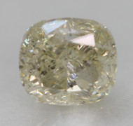 0.50 Carat I Color Cushion Natural EARTH MINED Loose Diamond For Jewelry 4.35X3.87mm *360 PROFESSIONAL VIDEO & PICTURES