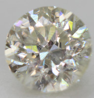 CERTIFIED 0.60 CARAT H COLOR VS2 ROUND BRILLIANT NATURAL EARTH MINED LOOSE DIAMOND FOR RING 5.26MM  *360 VIDEO & IMAGES