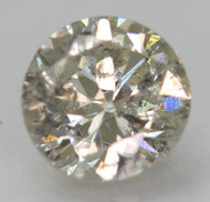 Certified 0.79 Carat I Color SI2 Round Brilliant Natural EARTH MINED Loose Diamond For Jewelry 5.78mm  *360 VIDEO & PICS