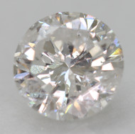 Certified 0.59 Carat D Color SI2 Round Brilliant Natural Earth Mined Loose Diamond For Jewelry 5.34mm  *360 VIDEO & PICS