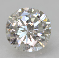 Certified 0.58 Carat D Color SI1 Round Brilliant Natural EARTH MINED Loose Diamond For Ring 5.34mm  *360 VIDEO & IMAGES
