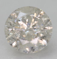 Certified 1.04 Carat E Color Round Brilliant Natural EARTH MINED Loose Diamond For Jewelry 6.33mm  *360 VIDEO & IMAGES