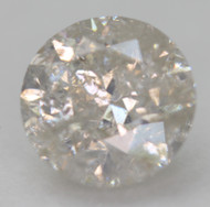 Certified 1.12 Carat G Color SI3 Round Brilliant Natural EARTH MINED Loose Diamond For Ring 6.5mm *360 VIDEO & IMAGES