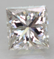 CERTIFIED 0.43 CARAT D COLOR VVS2 PRINCESS NATURAL EARTH MINED LOOSE DIAMOND FOR RING 4.06X3.88MM  *360 VIDEO & IMAGES