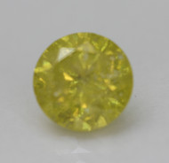 CERTIFIED 1.98 CARAT CANARY YELLOW SI2 ROUND BRILLIANT NATURAL EARTH MINED LOOSE DIAMOND 7.93MM  *360 VIDEO & IMAGES