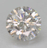 CERTIFIED 0.51 CARAT E COLOR SI1 ROUND BRILLIANT NATURAL EARTH MINED LOOSE DIAMOND FOR RING 5.16MM  *360 VIDEO & IMAGES
