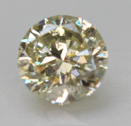 CERTIFIED 0.50 CARAT FANCY YELLOW VS1 ROUND BRILLIANT NATURAL EARTH MINED LOOSE DIAMOND 4.92MM  *360 REAL VIDEO & IMAGES