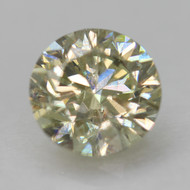 CERTIFIED 0.58 CARAT INTENSE YELLOW VS2 ROUND BRILLIANT NATURAL EARTH MINED LOOSE DIAMOND 5.18MM  *360 VIDEO & IMAGES