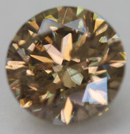 1.02 CARAT YELLOW BROWN SI2 ROUND BRILLIANT NATURAL EARTH MINED LOOSE DIAMOND 6.3MM *360 PROFESSIONAL VIDEO & PICTURES