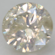 1.02 CARAT J COLOR ROUND BRILLIANT NATURAL EARTH MINED LOOSE DIAMOND FOR JEWELRY 6.48MM *360 REAL VIDEO & PICTURES
