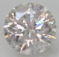 0.55 CARAT E COLOR SI3 ROUND BRILLIANT NATURAL EARTH MINED LOOSE DIAMOND FOR RING 5.14MM *360 REAL VIDEO & PICTURES