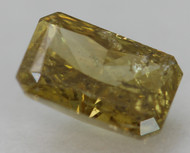 0.43 Carat Fancy Vivid Yellow SI2 Radiant Natural EARTH MINED Loose Diamond 5.32X3.54mm *360 REAL VIDEO & PICTURES