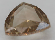 0.27 Carat Fancy Brown VS2 Triangle ROSE CUT Natural EARTH MINED Loose Diamond 4.92X4.90mm *360 REAL VIDEO & PICTURES